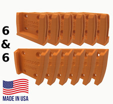 ORANGE 6 / 6 Combo Pack RIDGID 18V Tool and Battery Mounts / Hangers / Holders picture
