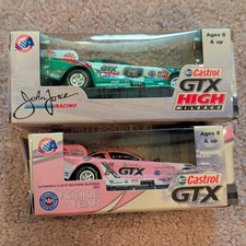 John Force and Ashley Force Racing Castrol  2007 NHRA Funny Car 1:64 Lot of 2 picture