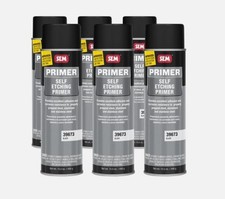 SEM 39673 1/2 Case of Black Self Etching Primer Aerosol 15.5 oz. (6 Cans) picture