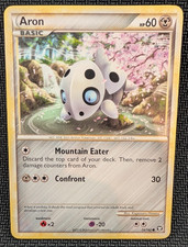 Pokemon - Aron 56/102 - 2010 HGSS: Triumphant - NM picture