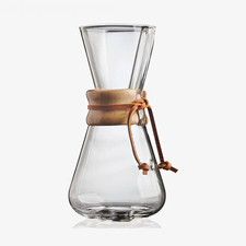 CHEMEX Classic Series 3-Cup Glass Pour-Over Coffee Maker picture