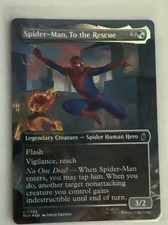 Spider-Man, To the Rescue (Borderless) Marvel Super Heroes Foil picture