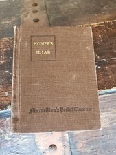 Homer's Iliad RARE Early The Macmillan Co 1915 picture