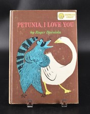 VTG 1965 Trubloff & Petunia, I Love You 2 in 1 Dandelion Library Hardback Book picture