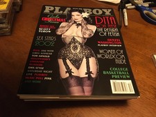 Playboy Magazine December 2002 Gala Christmas Issue Dita Von Teese picture