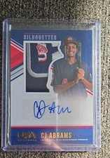 2018 Panini USA Baseball Stars & Stripes - USA C.J. Abrams RPA serial 2/3. picture
