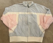 Vintage Tail XL Ladies Lady Tennis Track Suit Jacket Gorgeous Light Pastel Rare picture