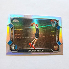 Topps 2025-26 Chrome Update Cooper Flagg RC Moment in Time #MT-16 Refractor picture