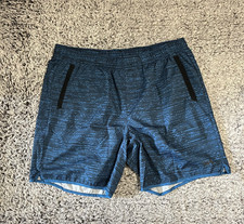 RVCA Shorts Adult Extra Large Blue Yogger Stretch Lightweight Outdoor 7