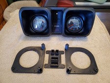 73-78 Toyota Pickup Hilux Gauge Adapter Brackets 3 3/8 RN20 3D Printed picture
