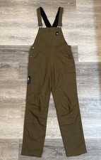 Flag Nor Fail Size S Overall In Duck Brown Plaid Lining Utility Pockets Hardwear picture