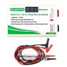Digital Capacitor Discharge Tool with Voltmeter Display, max Display 999, 10-... picture