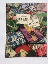 1950 Dennison's How to Gift Wrap the Dennison Way Booklet  picture