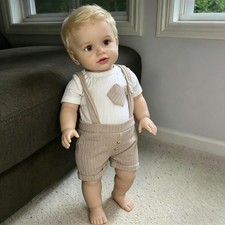 Big Size Reborn Baby Dolls Boy 26 inch Realistic Reborn Toddler Girl Cloth Body picture