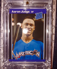 Donruss 2017 Aaron Judge Rated Rookie #99 Major League Baseball Trading Card picture