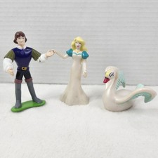 The Swan Princess Figures PVC Toy Figures Tyco 1994 Princess Odette Prince Derek picture