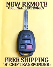 NEW 14-19 TOYOTA CAMRY COROLLA KEYLESS REMOTE FOB TRANSMITTER HYQ12BDM H CHIP picture