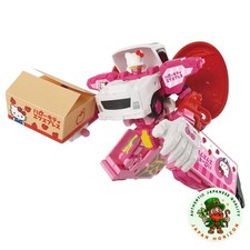 Tomica Jobraver TJBEX Hello Kitty Express Truck Convertible Toy Japan Ships picture