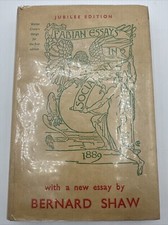Fabian Essays Jubilee Edition 1950 HC DJ Essay By Bernard Shaw picture