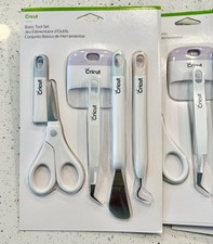 Cricut 2006695 Basic Tool Set Pastel 5pcs Spatula Weeder Scraper Scissor Tweezer picture