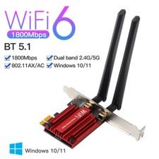 AX1800 MT7921 WiFi 6 PCIE WiFi Card 802.11ax PCIe Bluetooth 5.2 PC WiFi adapter picture