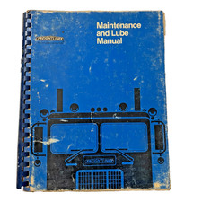Vintage White Freightliner Maintenance Lubrication Manual 22-13500 Truck picture