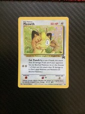 Meowth 10/53 Wotc Promo Holo - MP picture