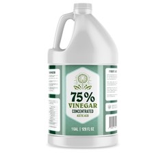Premium 75% Vinegar - Lab Strength - Concentrated 75% Acetic Acid - White picture