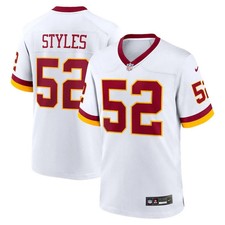 Men's Washington Commanders Sonny Styles #52 White Game Jersey picture