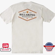 NEW Billabong Unisex Walled Short Sleeve Crewneck Surf T-Shirt Beach Graphic Tee picture