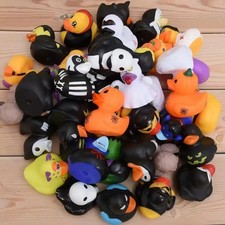 6/12/24pcs Halloween Rubber Ducks, Halloween Role Pack of Rubber Ducks, Pumpkin picture