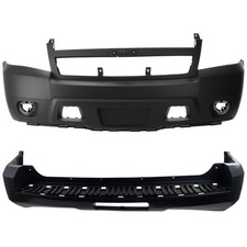 Bumper Covers Set of 2 Front & Rear for Suburban Chevrolet 1500 2500 07-13 Pair picture