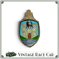 Vintage Original VW Beetle 1952-59 Bonnet Wolfsburg Crest Badge Zwitter Oval picture