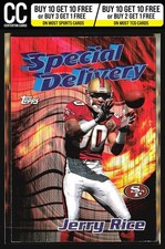 Jerry Rice 1997 Topps Chrome #5 Career Best Refractor San Francisco 49ers picture
