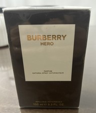Burberry HERO PARFUM 3.3 FL OZ 100 ml Refillable For Men - New In Box Sealed picture