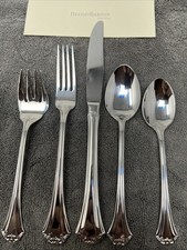 Reed & Barton Country French 5 Piece Set-Flatware Stainless Silverware 18/10 EUC picture
