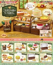Re-Ment Rement Forest Cake Shop Komorebi Patisserie Complete Full Set of 8 New picture