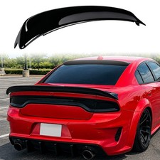 For 2015-2023 Dodge Charger Redeye Style Highkick Trunk Spoiler Wing Gloss Black picture
