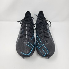 New Mens Puma Ultra 5 Ultimate FG Soccer Cleats 107683-02 Black / Silver Sz 7.5 picture