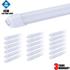 F96T12 Bulb HO R17D 2 Pins 8FT LED Tube Light T8 Rotatable LED Shop Light 25pack picture