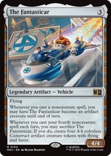 The Fantasticar NM-Mint Commander: Marvel Super Heroes MTG picture