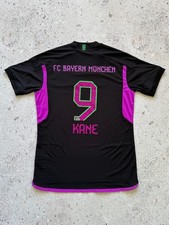 Bayern Munich 2023/2024 Away Authentic Shirt #9 Kane Adidas Jersey HR6947 Size M picture