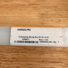 Kennametal A08RSCLPR2, 1/2” Shank .6” Min Bore 80 Deg HSS Boring Bar picture