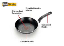 T-fal Easy Care Nonstick Cookware, Fry Pan, 8 inch, Grey -Free Shipping picture