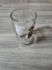 Rare 1980 Winter Olympics Mug Glass 5.5