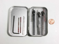 Vintage 10 PC Mini Lathe Tools Set for Unimat or Sherline or Edelstaal picture