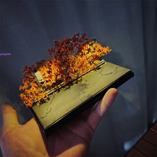 1:64 Light Up Highway Scene Storage Box Car Model Diorama with Free Acrylic picture