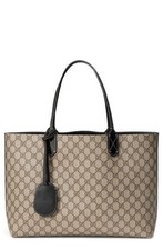 Gucci GG Supreme Monogram Medium Reversible Tote SEE IMAGES - COSMETIC DEFECT picture