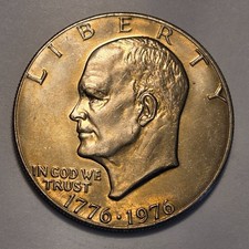 #3 Business Uncirculated++ Nicer Low Mintage 1976 P Eisenhower Dollar picture