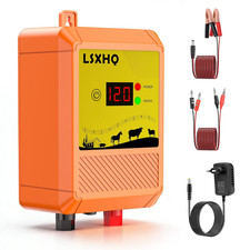 12KV Electric Fence Charger, 6.2 Miles(10Km) 2-J Energy Electric Fence for Lives picture
